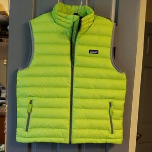 Patagonia Neon Down Insulated Vest Boys XXL